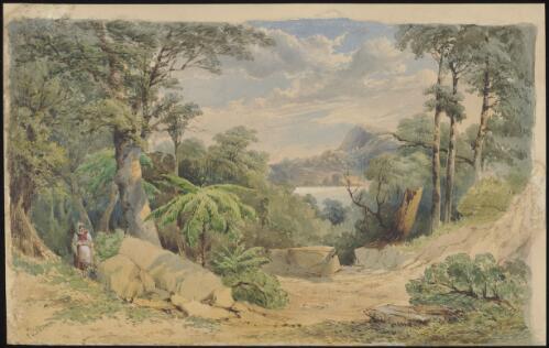 [Landscape with view of water] [picture] / F.C. Terry