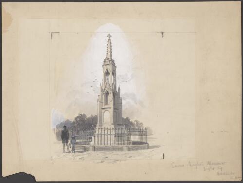 Colonel Light's monument, Light Sq., Adelaide [picture] / W.C.F