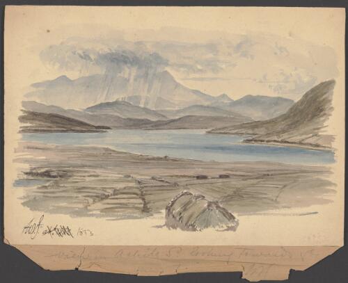 View in Achill Sound looking towards the southern mountains [picture] / W.S.J