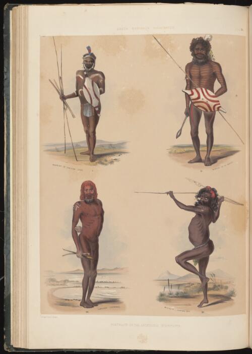 Portraits of Aboriginal Australian men of South Australia, 1847 [picture] / George French Angas