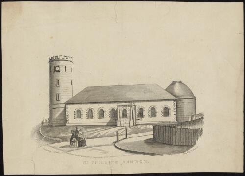 St. Phillips Church [picture] / drawn by J. Fowles; engd. by W. Harris