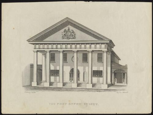 The Post Office, Sydney [picture] / drawn by J. Fowles; engd. by F. Mansell