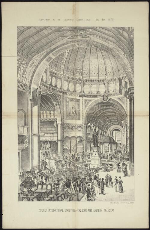 Sydney International Exhibition, the dome and eastern transept [picture]