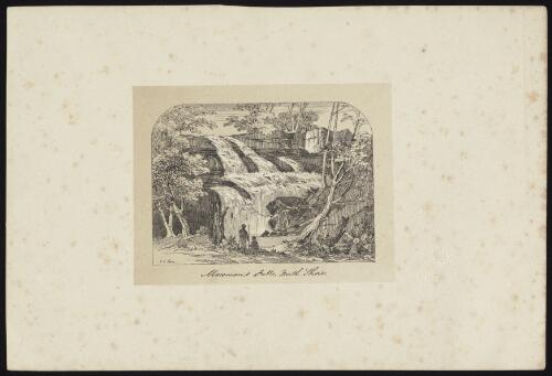 Mossman's Falls, north shore [picture] / F.C. Terry