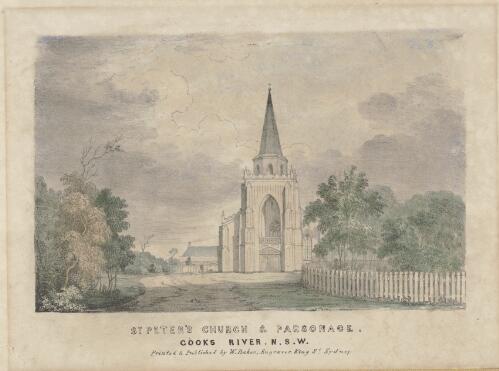 St. Peter's Church & parsonage, Cooks River, N.S.W. [picture]