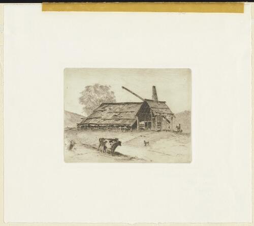 [Old barn, Sydney, 1891] [picture] / Hopkins '91