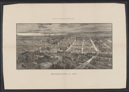 Melbourne in 1887 [picture] / A.C