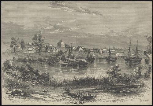 [Melbourne in 1840] [picture] / R.B. sc.; G.H.H