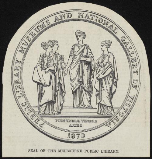 Seal of the Melbourne Public Library [picture]
