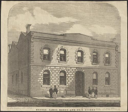 Messrs. James Henty and Co.'s stores [picture] / F.G