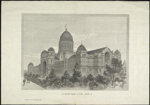 The Melbourne Centennial International Exhibition, 1888 [picture] / J.M