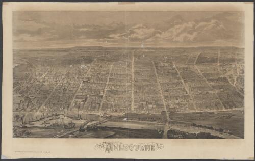 Melbourne [picture] / A.C. Cooke delt. 1871; S. Calvert sc