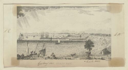 Corio Bay 1850 [picture] / Ham engr