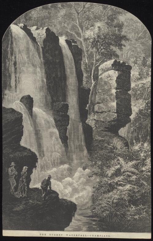 The Turret Waterfall, Grampians [picture] / S. Calvert