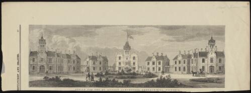 Design for the St. Andrew Almshouses, Emerald-Hill, Victoria [picture] / A.C.; E.L