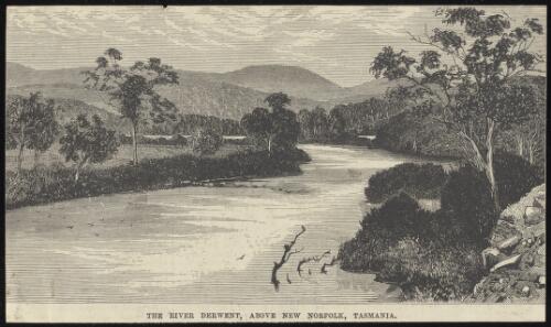 The River Derwent above New Norfolk, Tasmania [picture]