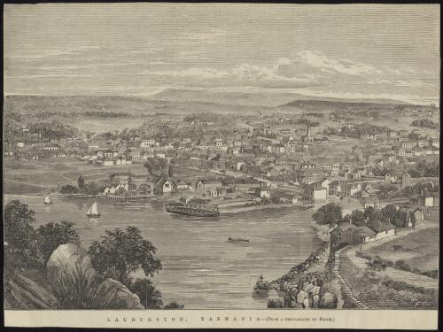 Launceston, Tasmania [picture] / A.C.; F.G.; from a photograph by Frith