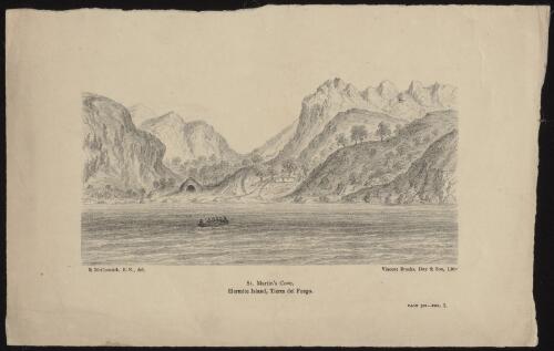 St. Martin's Cove, Hermite Island, Tierra del Fuego [picture] / R. McCormick del.; Vincent Brooks, Day & Son lith