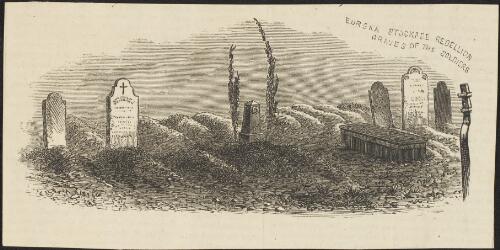 Eureka Stockade rebellion, graves of the soldiers [picture]