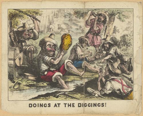 Doings at the diggings! [picture] / T.H.J