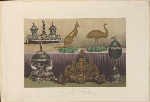 Goldsmiths work from Australia [picture] / chromolithographed & published by Day & Son; J.B. Waring dirext
