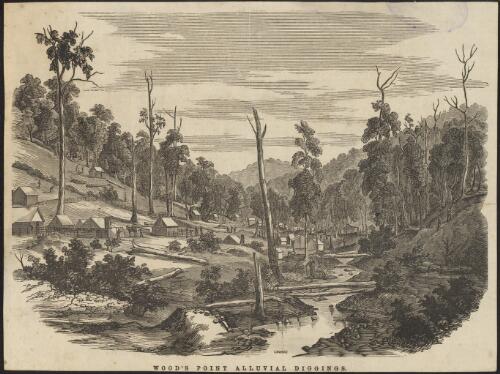 Wood's Point alluvial diggings [picture]/ Grosse