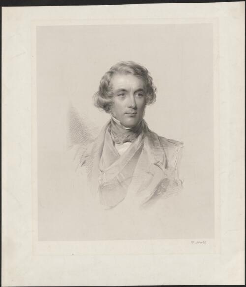 [Portrait of Francis Egerton, Earl of Ellesmere] [picture]