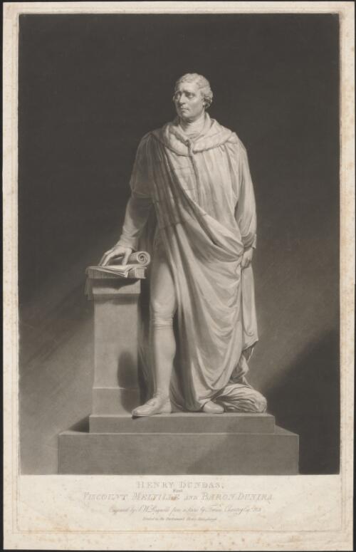Henry Dundas, first Viscount Melville and Baron Dunira [picture] / engraved by S.W. Reynolds from a statue by Francis Chantrey