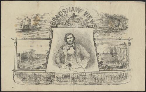 [Views of the wreck of the Dunbar and a portrait of the only survivor James Johnson] [picture] / E. Roper