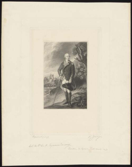 [Portrait of Col. the Rt. Hon. H. Seymour Conway [picture] / [T. Gainsborough; R. Josey]