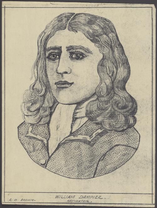 William Dampier, navigator [picture] / R.O. Brown