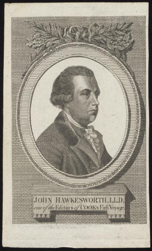 John Hawkesworth, LL.D., one of the editors of Cook's first voyage [picture]