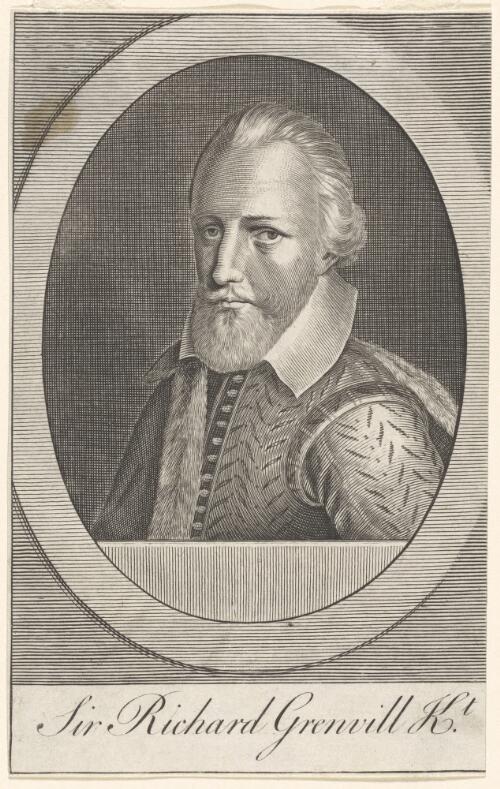 Sir Richard Grenvill [i.e. Grenville], Kt. [picture]