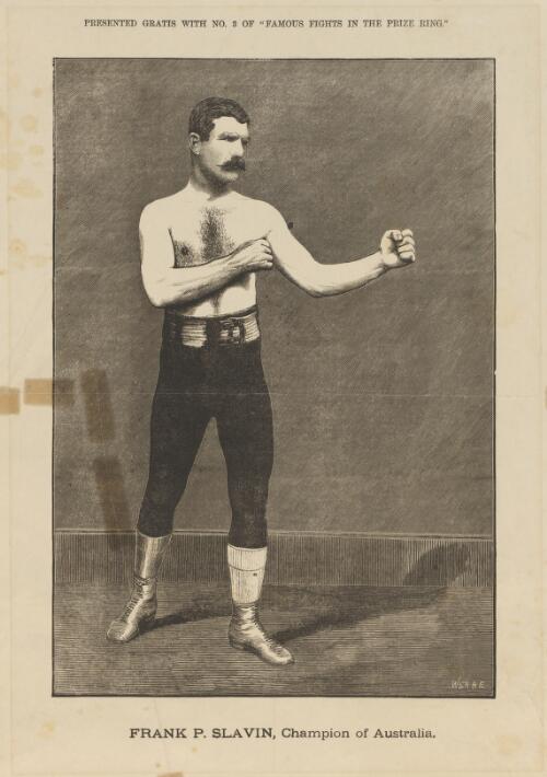 Frank P. Slavin, champion of Australia [picture] / Webbe]