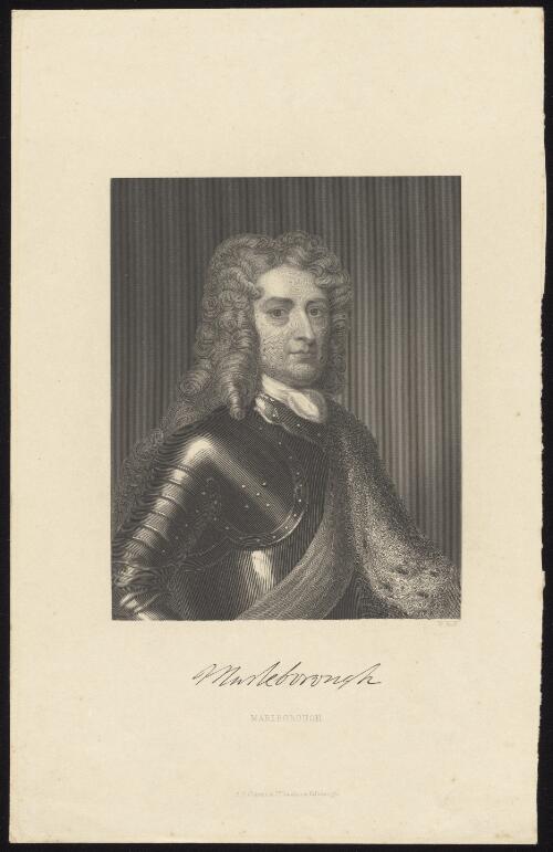 [Portrait of the Duke of Marlborough] [picture] / W. Holl