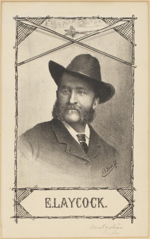 E. Laycock [picture] / H.G. Banks lith