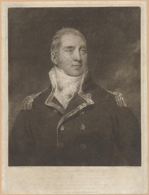 The Right Honourable Edward Pellew, Baron Exmouth [picture] / painted by Thos. Lawrence; engraved by C. Turner