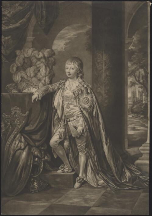 [Portrait of Frederick Augustus, Duke of York & Albany] [picture] / painted by R. Brumpton [sic]; engraved by J. Saunders