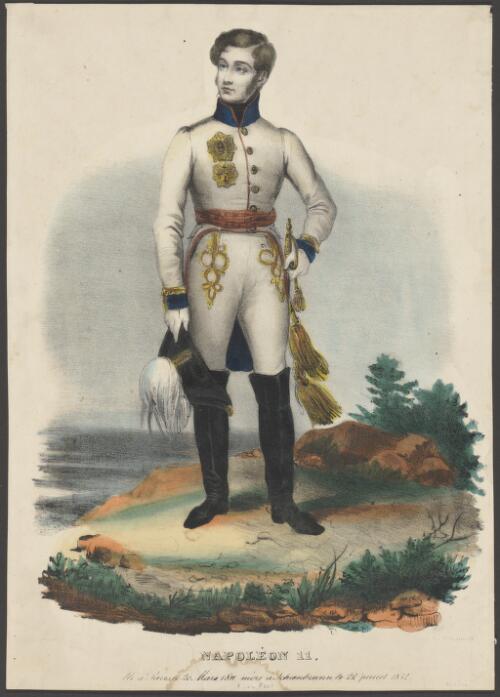 Napoleon II, ne a Paris 20 Mars 1811, mort a Schoenbrunn le 22 juillet 1832 [picture]