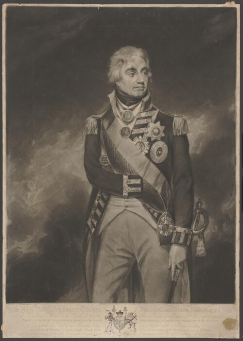 The most noble Lord Horatio Nelson, Viscount and Baron Nelson of the Nile ... [picture] / painted by Sir Will. Beechey; engraved by Richard Earlom
