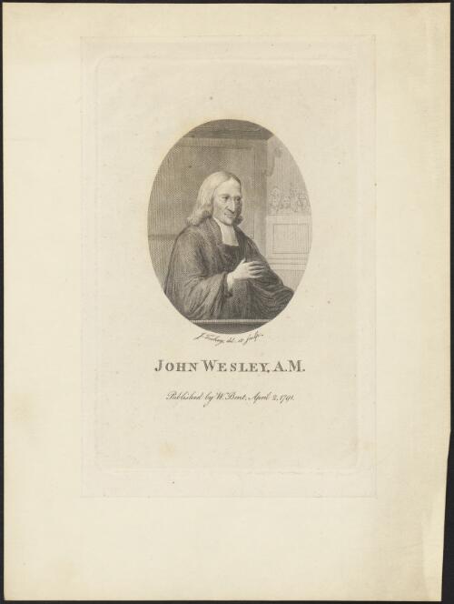 John Wesley A.M. [picture] / J. Tookey del. et sculp