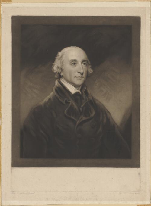 [Portrait of William Windham, M.P.] [picture] / [John Hoppner; William Say]