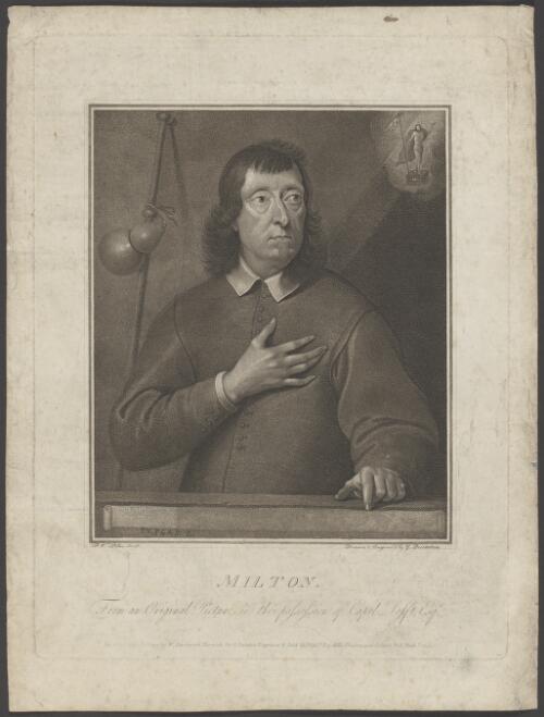 Milton, from an original picture in the possession of Capel Lofft, Esq. [picture] / P.V. Plas fecit; drawn & engraved by G. Quinton