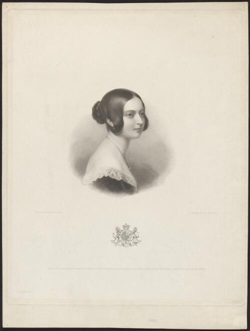 [Portrait of Queen Victoria] [picture] / painted by W.C. Ross; engraved by H.T. Ryall