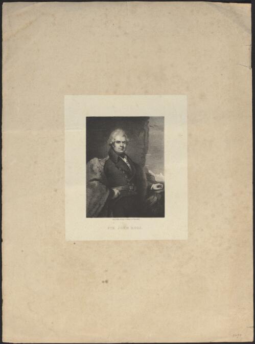 Sir John Ross [picture] / lith. u. gedr. v. Louis Zoellner in Dresden