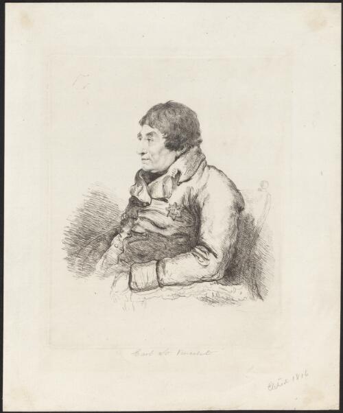 [Portrait of John Jervis, Earl of St. Vincent] [picture] / M.H. Jervis, Oct. 31, 1816