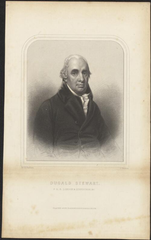 Dugald Stewart, F.R.S. London & Edinburgh &c. [picture] / Sir H. Raeburn; S. Freeman
