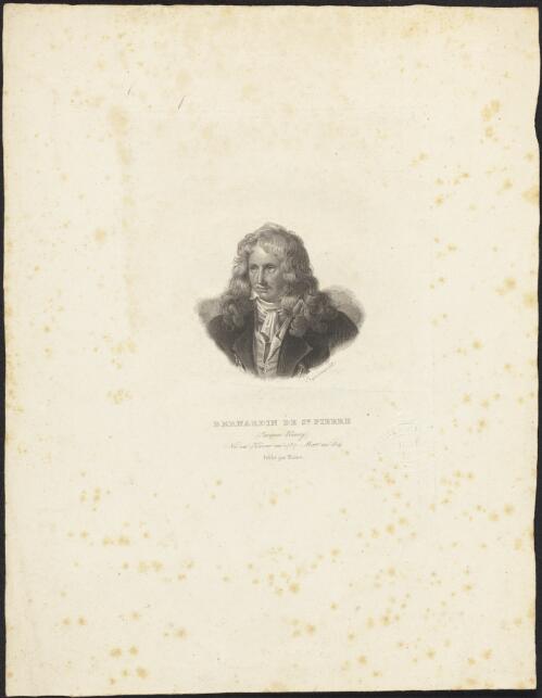 Bernardin de St. Pierre (Jacques Henri) ne au Havre en 1737, mort en 1814 [picture] / Dequevauviller sc