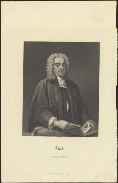 Jonathan Swift D.D. [picture] / W. Holl