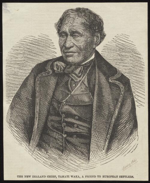 The New Zealand chief, Tamati Waka, a friend to European settlers [picture]